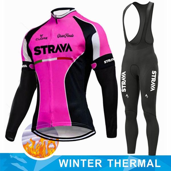 racing sets strava winter cycling set premium bicycle team 2022 pro uniform keep warm long sleeve jersey suit for men, Black;blue
racing sets strava winter cycling set premium bicycle team 2022 pro uniform keep warm long sleeve jersey suit for men, Black;blue