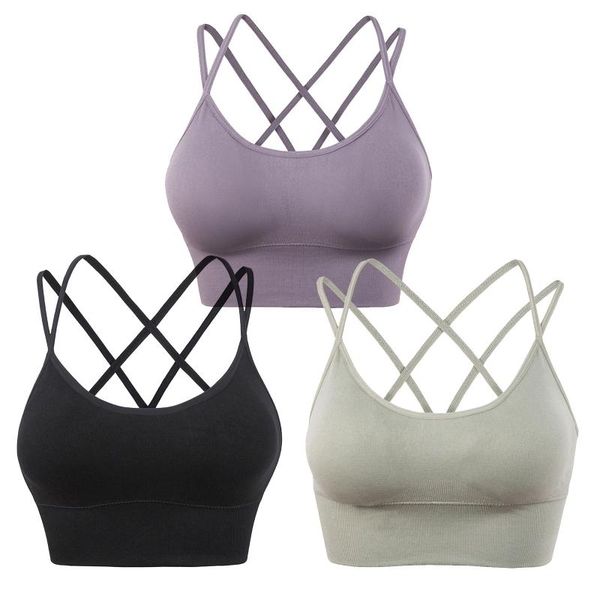 yoga outfit 3pcs invisible lace bra polka dot mesh ultra thin women's solid color rimless sports cross vest underwear top
yoga outfit 3pcs invisible lace bra polka dot mesh ultra thin women's solid color rimless sports cross vest underwear top