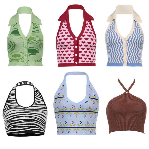 women's tanks & camis y2k paisley halter knitted vest for women backless slim fit tank 90s aesthetic vintage streetwear, White
women's tanks & camis y2k paisley halter knitted vest for women backless slim fit tank 90s aesthetic vintage streetwear, White