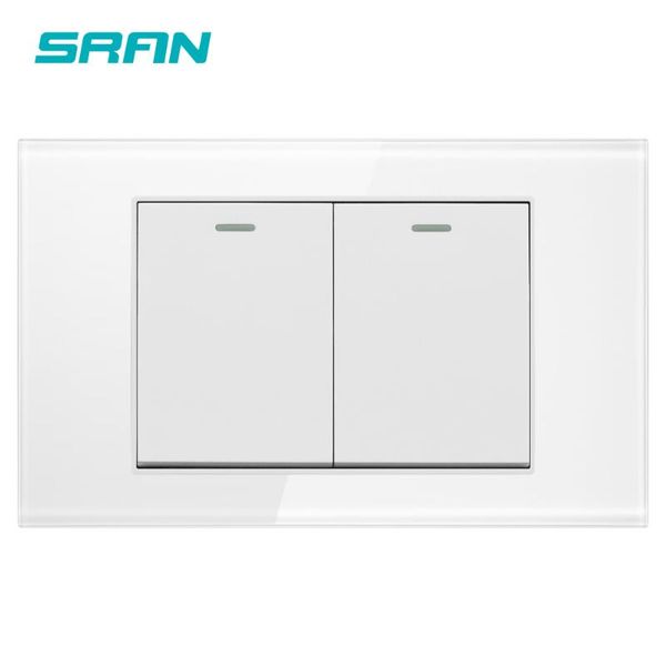 smart home control sran au/us standard 2 gang way rocker switch,250v 16a wall light switch for stairs crystal tempered glass 118mm*72mm
smart home control sran au/us standard 2 gang way rocker switch,250v 16a wall light switch for stairs crystal tempered glass 118mm*72mm