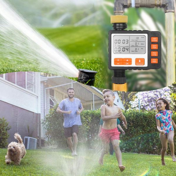 watering equipments water timer single outlet automatic on off faucet hose irrigation system controller with manual mode 3inch screen
watering equipments water timer single outlet automatic on off faucet hose irrigation system controller with manual mode 3inch screen
