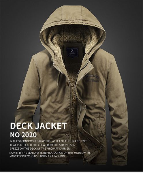 casual thick jacket men cotton warm windbreaker hooded mens parkas outdoor cashmere liner long coat chaquetas hombre size m-4xl, Black;brown
casual thick jacket men cotton warm windbreaker hooded mens parkas outdoor cashmere liner long coat chaquetas hombre size m-4xl, Black;brown