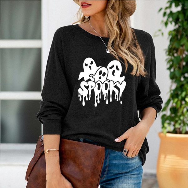 women's hoodies & sweatshirts halloween ghost theme sweatshirt autumn long-sleeved printed for fall 2021 wn*, Black
women's hoodies & sweatshirts halloween ghost theme sweatshirt autumn long-sleeved printed for fall 2021 wn*, Black