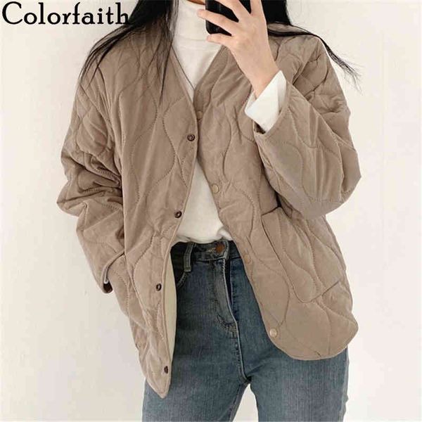 colorfaith new autumn winter women jackets vintage puffer high-quality thicken streetwear pockets oversize short coat co425 210413, Black
colorfaith new autumn winter women jackets vintage puffer high-quality thicken streetwear pockets oversize short coat co425 210413, Black
