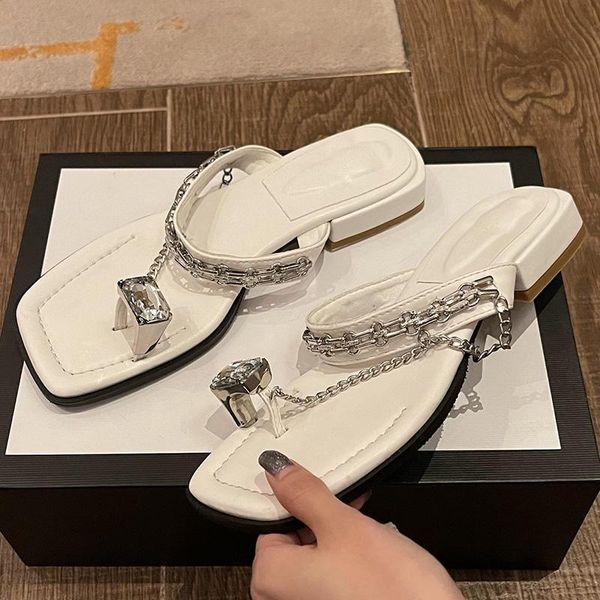 slippers 2021 female shoes summer fashion metal sandals women flat with for ladies flip flops slides, Black
slippers 2021 female shoes summer fashion metal sandals women flat with for ladies flip flops slides, Black