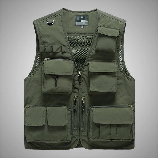 summer multi-pocket men army green tactical vest outdoor casual sportswear sleeveless fishing hunting male 5xl 6xl 7xl men's vests, Black;white
summer multi-pocket men army green tactical vest outdoor casual sportswear sleeveless fishing hunting male 5xl 6xl 7xl men's vests, Black;white