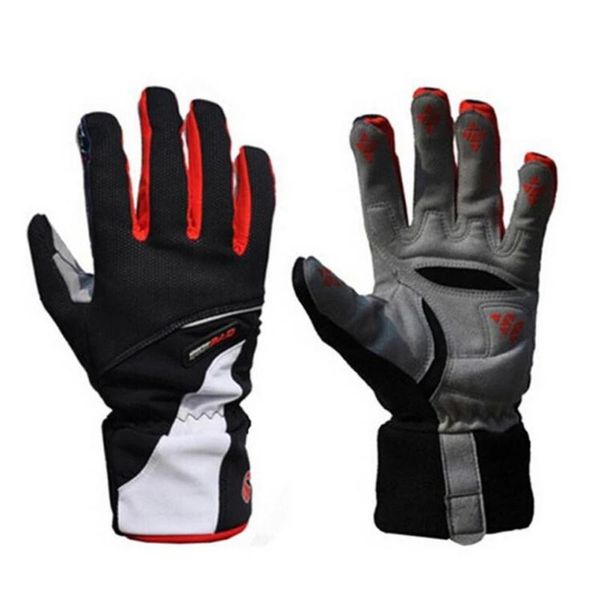 cycling gloves thicken full finger thermal fleece winter rainproof warm ski snowboard bicycle man windproof glove, Black
cycling gloves thicken full finger thermal fleece winter rainproof warm ski snowboard bicycle man windproof glove, Black