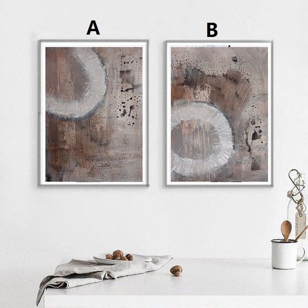 unframed modern nordic abstract brown texture decorative painting wall art poster
unframed modern nordic abstract brown texture decorative painting wall art poster