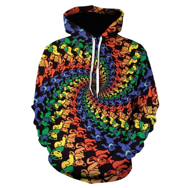 men's hoodies & sweatshirts 2021 3d printed hoodie mens dizziness sweatshirt jacket, Black
men's hoodies & sweatshirts 2021 3d printed hoodie mens dizziness sweatshirt jacket, Black
