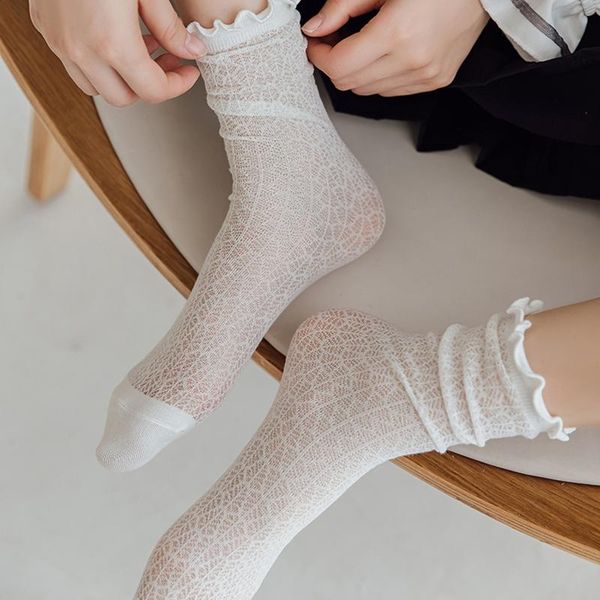 women fashion socks spring summer long white retro lace cotton girls casual sweet breathable & hosiery, Black;white
women fashion socks spring summer long white retro lace cotton girls casual sweet breathable & hosiery, Black;white