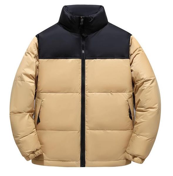 men retro short down jacket puffy parkas zipper side pockets stand collar warm windproof outwear fashion designer women overcoat winter coat, Black
men retro short down jacket puffy parkas zipper side pockets stand collar warm windproof outwear fashion designer women overcoat winter coat, Black