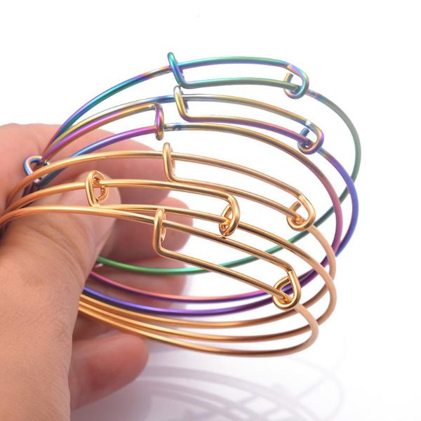 bangle 10pcs/lot wholesale stainless steel gold and mutli expandable bracelets for diy jewelry finding making, Black
bangle 10pcs/lot wholesale stainless steel gold and mutli expandable bracelets for diy jewelry finding making, Black