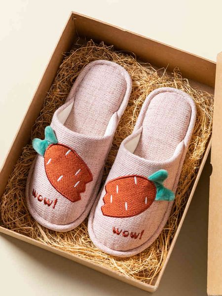slippers women winter fashion carrot fur slip on warm house shoes men lovers indoor size 45 pzx3, Black
slippers women winter fashion carrot fur slip on warm house shoes men lovers indoor size 45 pzx3, Black