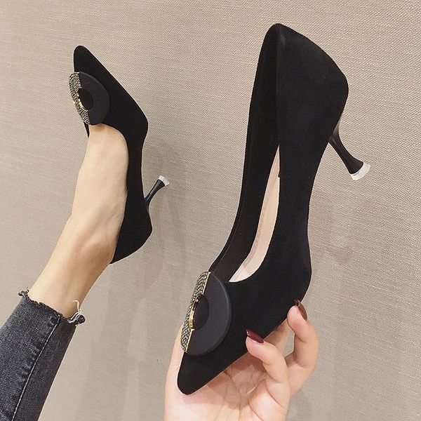dress shoes 2021 spring ladies pumps high heels faux suede boat bling pump ol office women zapatos mujer black 8004r
dress shoes 2021 spring ladies pumps high heels faux suede boat bling pump ol office women zapatos mujer black 8004r