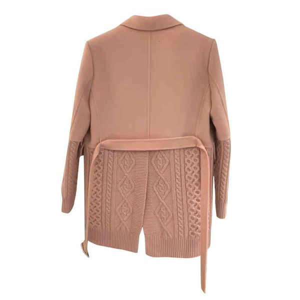 women's suits & blazers twotwinstyle korean fashion female blazer notched long sleeve patchwork knitted straight loose coats for women, White;black
women's suits & blazers twotwinstyle korean fashion female blazer notched long sleeve patchwork knitted straight loose coats for women, White;black