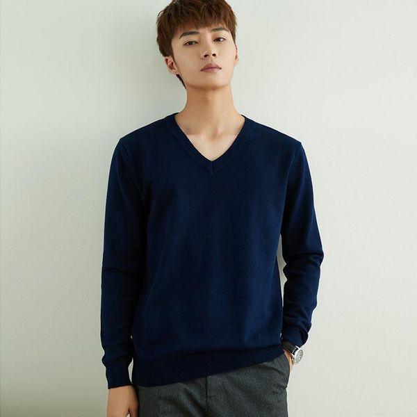 men's sweaters mrmt 2021 brand fall sweater v collar solid long sleeves outside wearing thin bottom-line shirt hipster, White;black
men's sweaters mrmt 2021 brand fall sweater v collar solid long sleeves outside wearing thin bottom-line shirt hipster, White;black