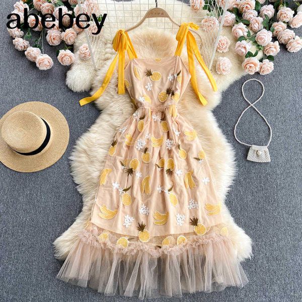 sweet fruit embroidery mesh dress women sleeveless ruffles a-line dresses summer off shoulder strap midi sundress 210715, Black;gray
sweet fruit embroidery mesh dress women sleeveless ruffles a-line dresses summer off shoulder strap midi sundress 210715, Black;gray