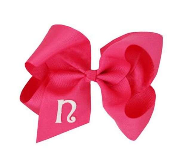 hair accessories customized 26 letter bow- initial 25 colors grosgrain ribbon 6inch bows cilp, Slivery;white
hair accessories customized 26 letter bow- initial 25 colors grosgrain ribbon 6inch bows cilp, Slivery;white