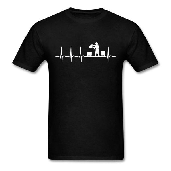 men's t-shirts custom funny t-shirt man cotton heartbeat beekeeping beekeeper cool shirt fun gift summer men t, White;black
men's t-shirts custom funny t-shirt man cotton heartbeat beekeeping beekeeper cool shirt fun gift summer men t, White;black