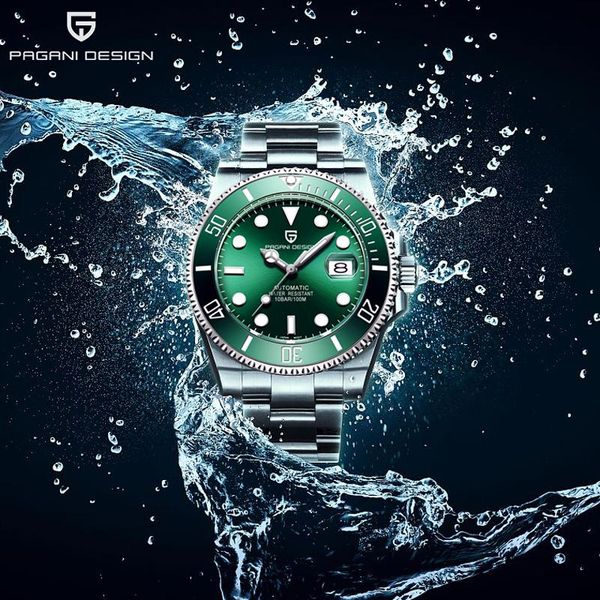 wristwatches 2021 pagani design luxury men gmt automatic machinery watch 40mm ceramic bezel jubilee strap sapphire 100m waterproof clock, Slivery;brown
wristwatches 2021 pagani design luxury men gmt automatic machinery watch 40mm ceramic bezel jubilee strap sapphire 100m waterproof clock, Slivery;brown