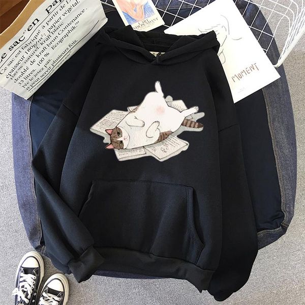 women's hoodies & sweatshirts korean streetwear women cat poleron mujer pocket hoodie school oversized winter pullover, Black
women's hoodies & sweatshirts korean streetwear women cat poleron mujer pocket hoodie school oversized winter pullover, Black