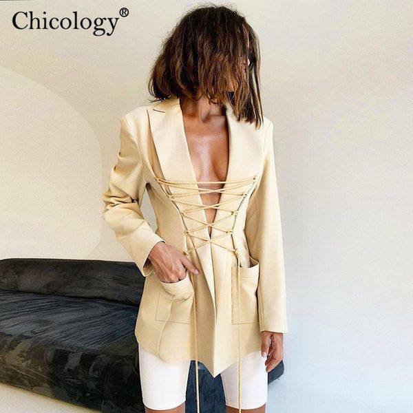 chicology lace up neon blazer long sleeve jacket elegant women loose coat 2021 winter fall streetwear oversized plus clothes women's su, White;black
chicology lace up neon blazer long sleeve jacket elegant women loose coat 2021 winter fall streetwear oversized plus clothes women's su, White;black