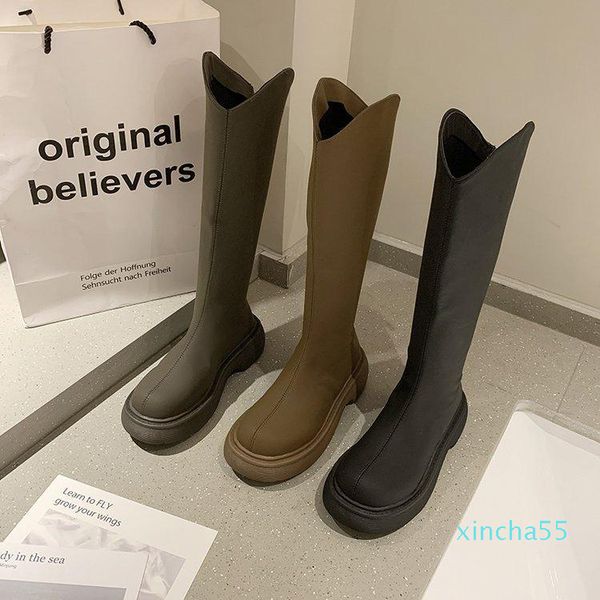 boots women's autumn shoes boots-women zipper thigh high heels round toe med ladies rubber lolita, Black
boots women's autumn shoes boots-women zipper thigh high heels round toe med ladies rubber lolita, Black