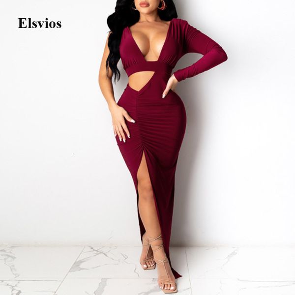 casual dresses high slit draped party women elegant deep v hollow out club long one shoulder bodycon maxi vestido ls24, Black;gray
casual dresses high slit draped party women elegant deep v hollow out club long one shoulder bodycon maxi vestido ls24, Black;gray