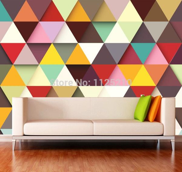 wallpapers mural background wallpaper the living room sofa tv personality 3d hall bedroom color triangle custom size
wallpapers mural background wallpaper the living room sofa tv personality 3d hall bedroom color triangle custom size