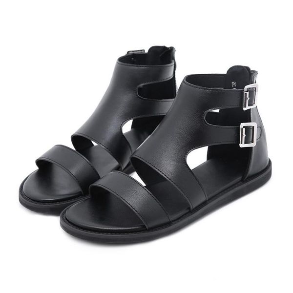 vintage cut-out sandals for women zip buckle strap rome party summer 2021 female flat heel shoes handmade drop ship, Black
vintage cut-out sandals for women zip buckle strap rome party summer 2021 female flat heel shoes handmade drop ship, Black