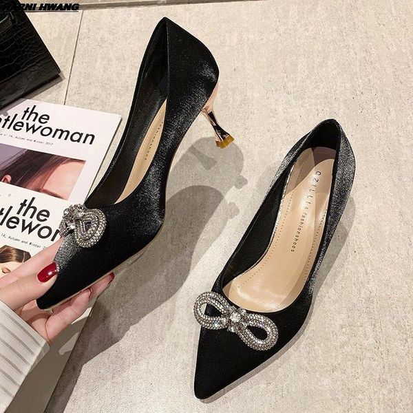 dress shoes glitter rhinestone ladies high heels crystal bow satin summer genuine leather party prom wholesale, Black
dress shoes glitter rhinestone ladies high heels crystal bow satin summer genuine leather party prom wholesale, Black
