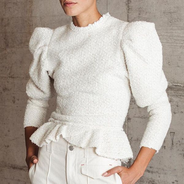 women's sweaters pirate hippie lambswool beige short woman autumn long puff sleeve round neck cozy pullovers casual vintage jumpers, White;black
women's sweaters pirate hippie lambswool beige short woman autumn long puff sleeve round neck cozy pullovers casual vintage jumpers, White;black