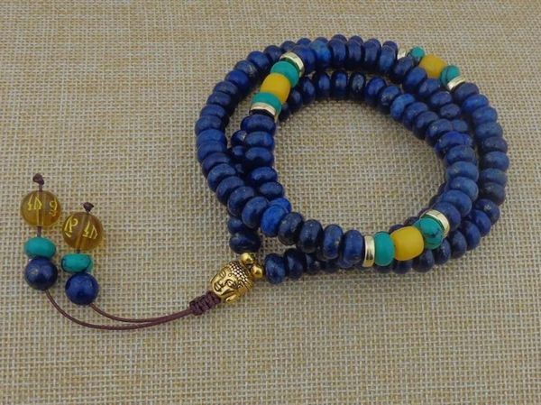 pendant necklaces 108 mala natural lapis lazuli handmade beaded necklace 6 syllable mantra tassel and buddha head charm jewelry, Silver
pendant necklaces 108 mala natural lapis lazuli handmade beaded necklace 6 syllable mantra tassel and buddha head charm jewelry, Silver