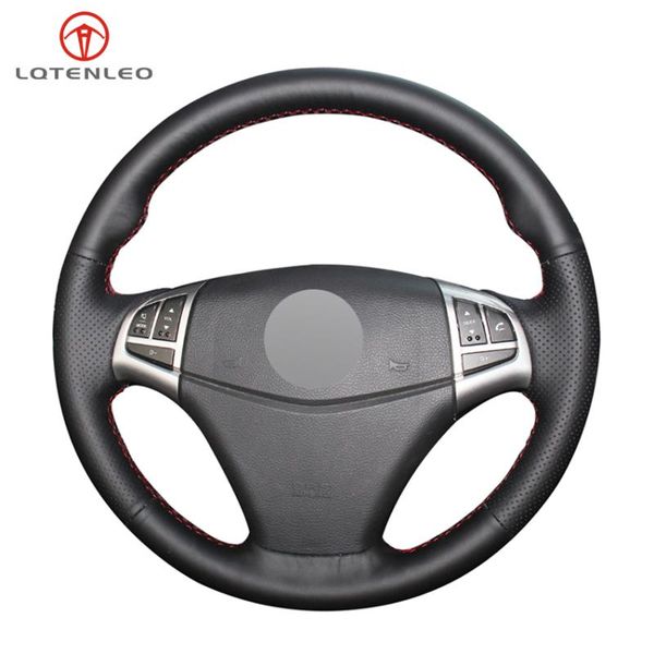 steering wheel covers lqtenleo black pu artificial leather hand sew car cover for ssangyong korando 2011-2014
steering wheel covers lqtenleo black pu artificial leather hand sew car cover for ssangyong korando 2011-2014