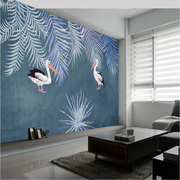 wallpapers milofi custom large wallpaper mural 3d minimalist nordic hand-painted tropical plant big bird abstract background mura
wallpapers milofi custom large wallpaper mural 3d minimalist nordic hand-painted tropical plant big bird abstract background mura