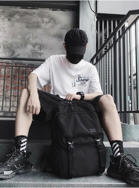 backpack bb2581 men's 2021 style casual large capacity female college student high school bag fashion
backpack bb2581 men's 2021 style casual large capacity female college student high school bag fashion
