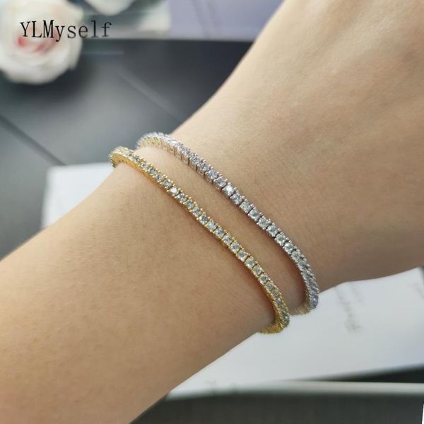 link, chain 7 inch/8 inch 2mm zircon tennis bracelet brass metal rhodium/gold-color classic jewelry hiphop rock wrist bangle for women, Black
link, chain 7 inch/8 inch 2mm zircon tennis bracelet brass metal rhodium/gold-color classic jewelry hiphop rock wrist bangle for women, Black