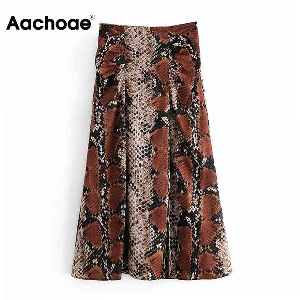 aachoae women fashion snake print midi skirts high waist chic pleated skirt female a-line back zipper streetwear skirt 210413, Black
aachoae women fashion snake print midi skirts high waist chic pleated skirt female a-line back zipper streetwear skirt 210413, Black