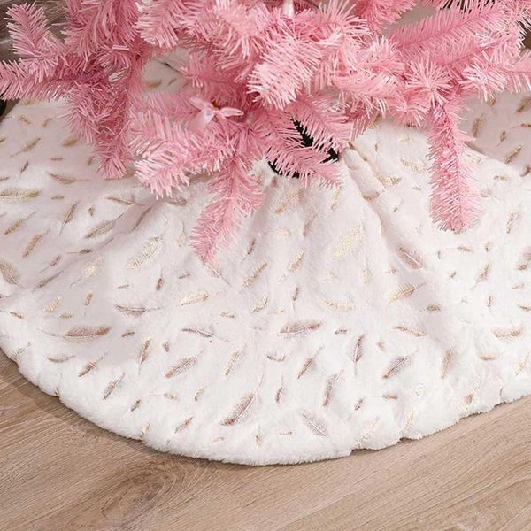 christmas decorations 90/120cm rround feathers embroidered tree skirt apron home decoration base floor mat cover party decor
christmas decorations 90/120cm rround feathers embroidered tree skirt apron home decoration base floor mat cover party decor