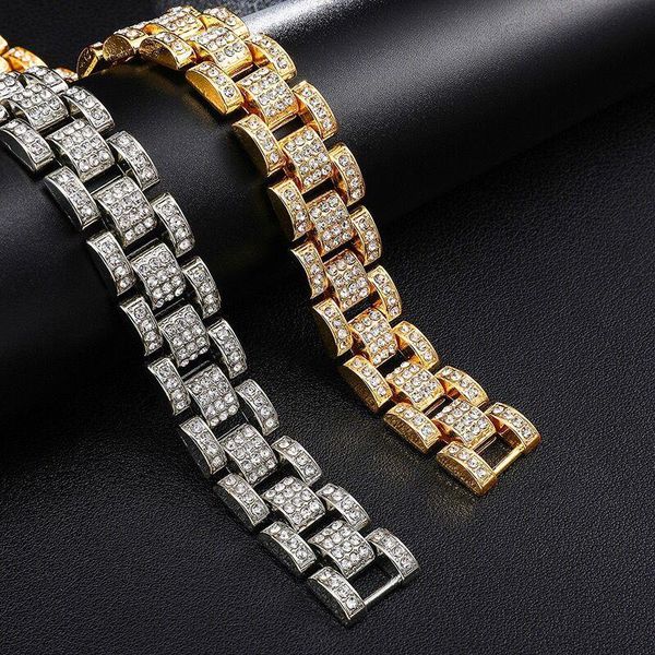 charm bracelets mxgxfam ( 22cm*15mm) hip hop gold color 15 mm full crystals watch for men fashion jewelry 2021, Golden;silver
charm bracelets mxgxfam ( 22cm*15mm) hip hop gold color 15 mm full crystals watch for men fashion jewelry 2021, Golden;silver