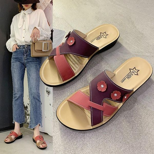 summer outdoor beach female women's slippers pu leather sandal flat casual slides women woman zapatillas mujer, Black
summer outdoor beach female women's slippers pu leather sandal flat casual slides women woman zapatillas mujer, Black