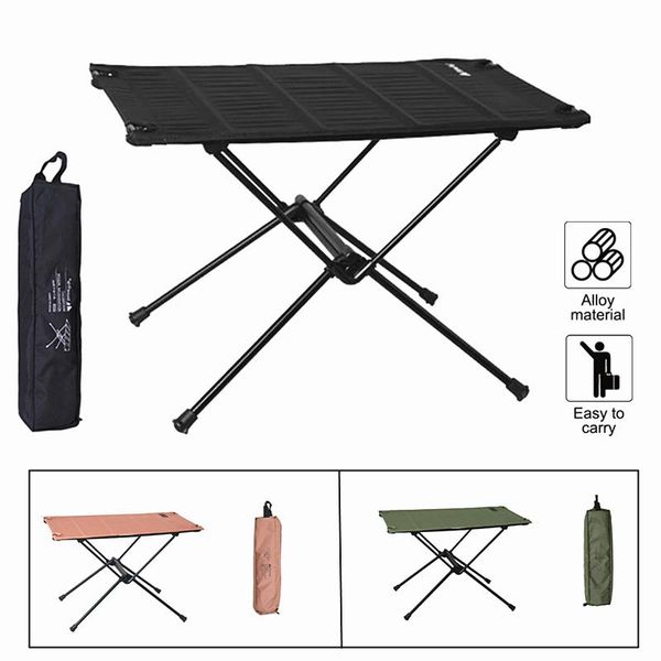 camp furniture 1pc portable outdoor folding table aluminium alloy ultra light hiking climbing tactical picnic camping collapsible desk
camp furniture 1pc portable outdoor folding table aluminium alloy ultra light hiking climbing tactical picnic camping collapsible desk