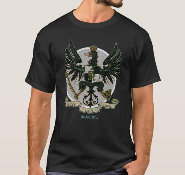 men's t-shirts prussian eagle and motto 19th century kingdom of prussia mens gift t-shirt. summer cotton short sleeve o-neck t shirt s-, White;black
men's t-shirts prussian eagle and motto 19th century kingdom of prussia mens gift t-shirt. summer cotton short sleeve o-neck t shirt s-, White;black