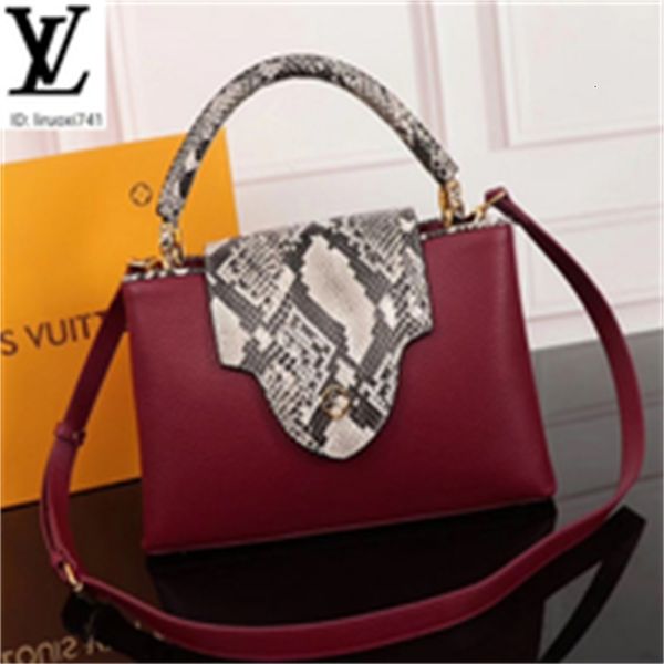 brand designer luxury 2e4j n95506 red medium python pattern shoulder bag women handbags iconic bags handles shoulder bags totes cross bo, Red;black
brand designer luxury 2e4j n95506 red medium python pattern shoulder bag women handbags iconic bags handles shoulder bags totes cross bo, Red;black