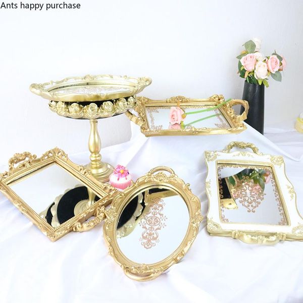 kitchen storage & organization european style wedding dessert table cake stand jewelry mirror tray gold rack decoration afternoon tea snack
kitchen storage & organization european style wedding dessert table cake stand jewelry mirror tray gold rack decoration afternoon tea snack