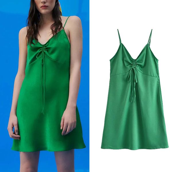casual dresses 2021 women summer fashion solid mini dress camisole folds decoration es slim waist backless es a938, Black;gray
casual dresses 2021 women summer fashion solid mini dress camisole folds decoration es slim waist backless es a938, Black;gray
