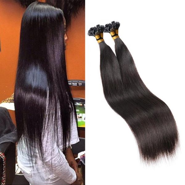 human hair bulks tip in extensions brazilian remy flat extension natural color 100 strands 1g/strand for women, Black
human hair bulks tip in extensions brazilian remy flat extension natural color 100 strands 1g/strand for women, Black