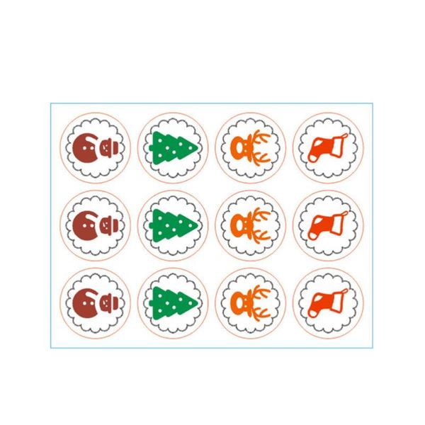 sheet/240 pcs 3cm christmas sealing sticker adhesive round elements decals waterproof for cookies bag gift wrap
sheet/240 pcs 3cm christmas sealing sticker adhesive round elements decals waterproof for cookies bag gift wrap