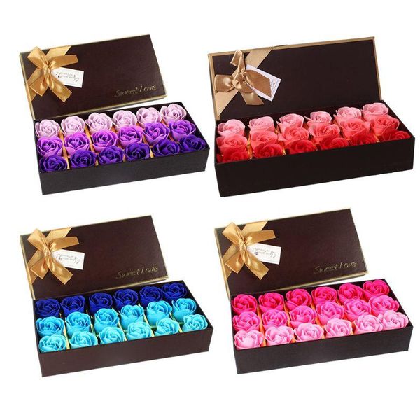 18pcs scented romantic rose flower petal soap wedding party decoration valentine's day gift favor
18pcs scented romantic rose flower petal soap wedding party decoration valentine's day gift favor