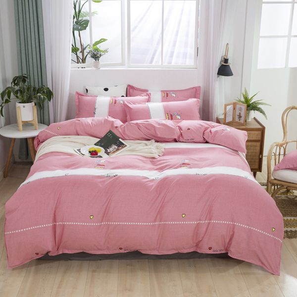 thickened four plant cashmere small fresh bedding simple dormitory sheet quilt cover three piece set
thickened four plant cashmere small fresh bedding simple dormitory sheet quilt cover three piece set